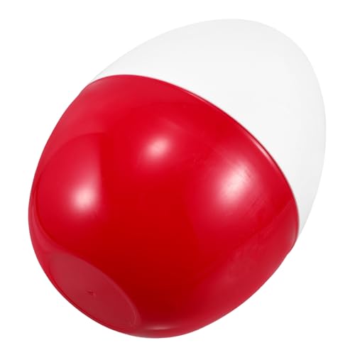 HOMOBABE Giant Befüllbare Ostereier Weiße Rote Öffnung für Party Dekoration und für Ostern und Festlichkeiten Viel für Süßigkeiten HOMOBABE Giant Befüllbare Ostereier Weiße Rote Öffnung für Party Dekoration und für Ostern und Festlichkeiten Viel für Süßigkeiten von HOMOBABE