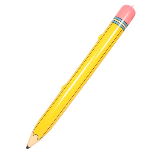 HOMOBABE Giant Inflatable Pencil Toy PVC Jumbo Pencil Prop Bunte Schuldekoration für Klassenzimmer und Partys Lustige Requisiten für Schulanfang und Abschlussfeier HOMOBABE Giant Inflatable Pencil Toy PVC Jumbo Pencil Prop Bunte Schuldekoration für Klassenzimmer und Partys Lustige Requisiten für Schulanfang und Abschlussfeier von HOMOBABE