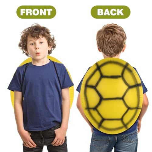 HOMOBABE Halloween Kostüm Eva Schildkrötenpanzer Gelbes Tortoise Shell Accessoire für Karneval Halloween Partys Cosplay und Rollenspiele Leicht und Bequem HOMOBABE Halloween Kostüm Eva Schildkrötenpanzer Gelbes Tortoise Shell Accessoire für Karneval Halloween Partys Cosplay und Rollenspiele Leicht und Bequem von HOMOBABE
