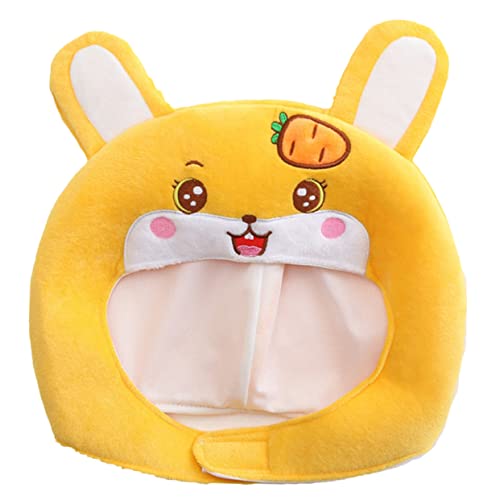 HOMOBABE Hasenmütze Plüsch Kostüme Fell Häschenohrenkappen Mütze Mit Hasenohren Hut Mit Hasenohren Kaninchen Party Karnevals-foto-requisite Kapuze Mit Hasenohren Yellow Pp Baumwolle HOMOBABE Hasenmütze Plüsch Kostüme Fell Häschenohrenkappen Mütze Mit Hasenohren Hut Mit Hasenohren Kaninchen Party Karnevals-foto-requisite Kapuze Mit Hasenohren Yellow Pp Baumwolle von HOMOBABE