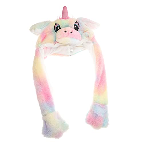 HOMOBABE Hasenohrenmütze Tiere Ausgestopfte Ohren Springende Seelöwenmütze Bärenmütze Flatterhund Cowpoke Mütze Mit Beweglichen Ohren Einhorn Bewegliche Ohren Ohrenspringende Kappen HOMOBABE Hasenohrenmütze Tiere Ausgestopfte Ohren Springende Seelöwenmütze Bärenmütze Flatterhund Cowpoke Mütze Mit Beweglichen Ohren Einhorn Bewegliche Ohren Ohrenspringende Kappen von HOMOBABE