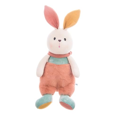 HOMOBABE Hasenpuppe für kinderspielzeug Easter Present Kaninchen Plüschtier Mädchen Hasen-Stofftier Kaninchenpuppenspielzeug PP Baumwolle Colorful von HOMOBABE