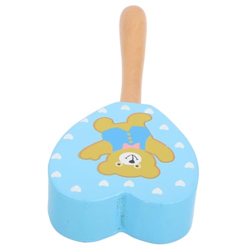 HOMOBABE Holz-Maraca in Herzform, Maracas Für Kinder, Sandhammer, Musik-Shaker, Kleinkind-Instrument, Herzform, Maracas Für Kinder, Maraca-Spielzeug HOMOBABE Holz-Maraca in Herzform, Maracas Für Kinder, Sandhammer, Musik-Shaker, Kleinkind-Instrument, Herzform, Maracas Für Kinder, Maraca-Spielzeug von HOMOBABE