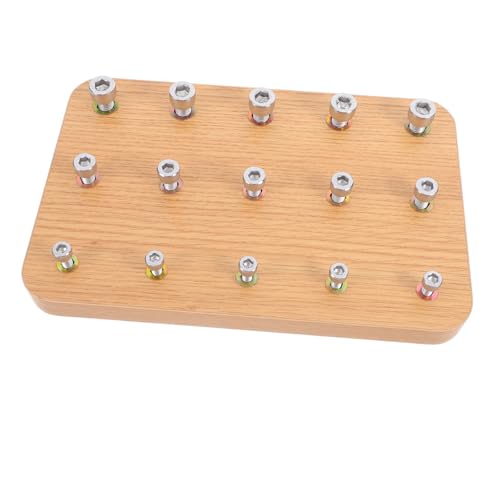 HOMOBABE Holz Pinnwand für Rehabilitation Fingerübung Hand Augen Koordination Effektives Trainingsgerät Rehabilitation bei Hemiplegie Benutzerfreundliches Design Langlebig und Stabil HOMOBABE Holz Pinnwand für Rehabilitation Fingerübung Hand Augen Koordination Effektives Trainingsgerät Rehabilitation bei Hemiplegie Benutzerfreundliches Design Langlebig und Stabil von HOMOBABE