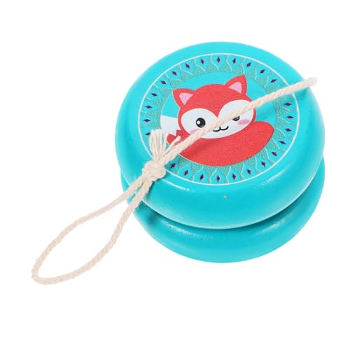 HOMOBABE Holz Yo Yo für Kleinkinder Cartoon Fox Design Pädagogisches Fingerfertigkeit und Koordination für Drinnen und Draußen Perfektes HOMOBABE Holz Yo Yo für Kleinkinder Cartoon Fox Design Pädagogisches Fingerfertigkeit und Koordination für Drinnen und Draußen Perfektes von HOMOBABE