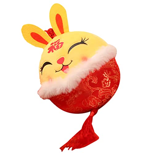 HOMOBABE Jade Rabbit Plüschspielzeug ausgestopft Hase Karikatur Plüsch Stofftier Häschen Zeug Kuscheltier Plüsch Plüschkaninchen Süßes Stofftier PP Baumwolle Yellow HOMOBABE Jade Rabbit Plüschspielzeug ausgestopft Hase Karikatur Plüsch Stofftier Häschen Zeug Kuscheltier Plüsch Plüschkaninchen Süßes Stofftier PP Baumwolle Yellow von HOMOBABE