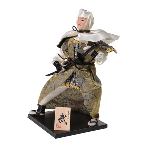 HOMOBABE Japanische Samurai Traditionelle Dekoration mit Leuchtenden Farben für Wohnräume und Orte Handgefertigte Kunstfigur aus Hochwertigen Materialien HOMOBABE Japanische Samurai Traditionelle Dekoration mit Leuchtenden Farben für Wohnräume und Orte Handgefertigte Kunstfigur aus Hochwertigen Materialien von HOMOBABE