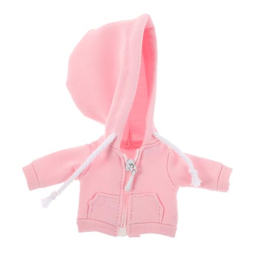 HOMOBABE Kapuzenpullover für Kleine Puppen Süße Puppen Kleidung für Kreative Verkleidungsaktivitäten Weicher Puppenzubehör Rosa für DIY Outfits HOMOBABE Kapuzenpullover für Kleine Puppen Süße Puppen Kleidung für Kreative Verkleidungsaktivitäten Weicher Puppenzubehör Rosa für DIY Outfits von HOMOBABE