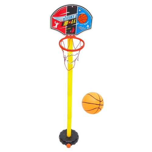 HOMOBABE Kinderbasketballspielzeug Set Interaktives Outdoor mit Höhenverstellbarem Basketballständer für Jungen und Spiele im Freien und Drinnen HOMOBABE Kinderbasketballspielzeug Set Interaktives Outdoor mit Höhenverstellbarem Basketballständer für Jungen und Spiele im Freien und Drinnen von HOMOBABE