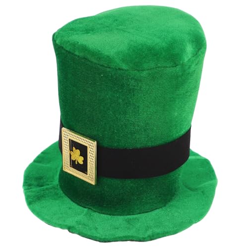 HOMOBABE Kleeblatt Hut aus Velours für Frauen Dekorativer Kostümschutz für Patrick's Day Bequemes und Langlebiges Accessoire für Partys und Maskeraden Irische Feiern und Festatmosphäre HOMOBABE Kleeblatt Hut aus Velours für Frauen Dekorativer Kostümschutz für Patrick's Day Bequemes und Langlebiges Accessoire für Partys und Maskeraden Irische Feiern und Festatmosphäre von HOMOBABE