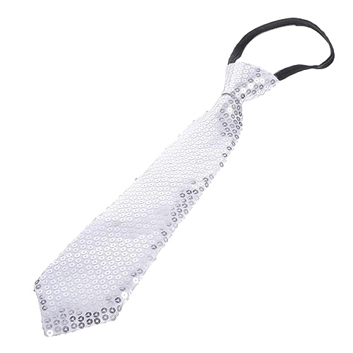 HOMOBABE Krawatte Mit Pailletten Seersucker Requisiten Modische Krawatte Shine Paillettenkrawatte Splitter Party Blaue Krawatte Abzeichen Punkt Ascot -Krawatte Für Männer Polyester Silver HOMOBABE Krawatte Mit Pailletten Seersucker Requisiten Modische Krawatte Shine Paillettenkrawatte Splitter Party Blaue Krawatte Abzeichen Punkt Ascot -Krawatte Für Männer Polyester Silver von HOMOBABE