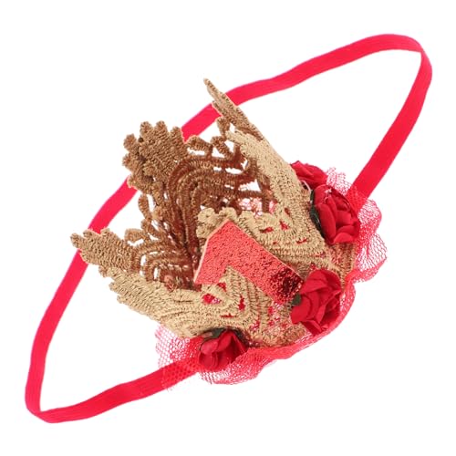 HOMOBABE Kreative Geburtstagskrone für Geburtstag Dekohut mit Elastischem Band Niedliches Design für Fotos und Feierlichkeiten Rot für Jungen und Mädchen HOMOBABE Kreative Geburtstagskrone für Geburtstag Dekohut mit Elastischem Band Niedliches Design für Fotos und Feierlichkeiten Rot für Jungen und Mädchen von HOMOBABE