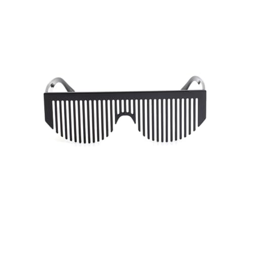 HOMOBABE Kreative Party Brille mit Kamm Design für Lustige Anlässe Schwarz Partydekoration und Witziges Accessoire für Jede HOMOBABE Kreative Party Brille mit Kamm Design für Lustige Anlässe Schwarz Partydekoration und Witziges Accessoire für Jede von HOMOBABE
