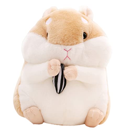 HOMOBABE Kuscheltier Hamster Süßes Plüschspielzeug für Geburtstagsgeschenk Lifelike Design als Fotorequisit oder Raumdekoration Kawaii Stofftier für Mädchen HOMOBABE Kuscheltier Hamster Süßes Plüschspielzeug für Geburtstagsgeschenk Lifelike Design als Fotorequisit oder Raumdekoration Kawaii Stofftier für Mädchen von HOMOBABE