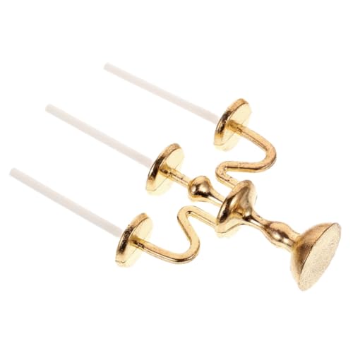 HOMOBABE Lebensmittelspielzeugmodell Mit Kerzenlampe Puppenständer Flackern Kleiner Kerzenhalter Künstliche Kerze Leuchter Miniatur Puppenkerze Geführtes Kerzenlicht Legierung Golden HOMOBABE Lebensmittelspielzeugmodell Mit Kerzenlampe Puppenständer Flackern Kleiner Kerzenhalter Künstliche Kerze Leuchter Miniatur Puppenkerze Geführtes Kerzenlicht Legierung Golden von HOMOBABE