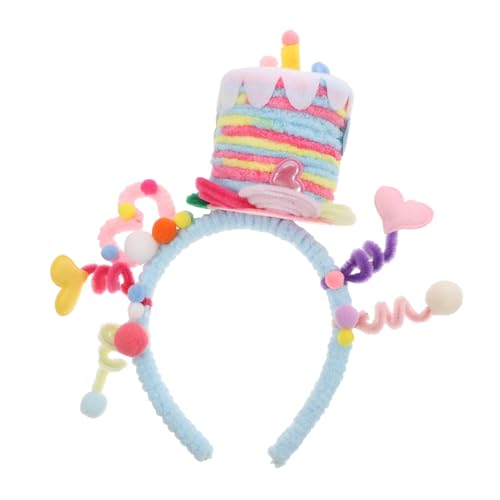 HOMOBABE Mädchen-geburtstags-stirnband, Kuchen-stirnband, Party-haarband, Geburtstags-tiara, Haar-accessoires Für Partys, Fotoautomaten-requisiten, Lustiger, Festlicher Cupcake-haarreif HOMOBABE Mädchen-geburtstags-stirnband, Kuchen-stirnband, Party-haarband, Geburtstags-tiara, Haar-accessoires Für Partys, Fotoautomaten-requisiten, Lustiger, Festlicher Cupcake-haarreif von HOMOBABE