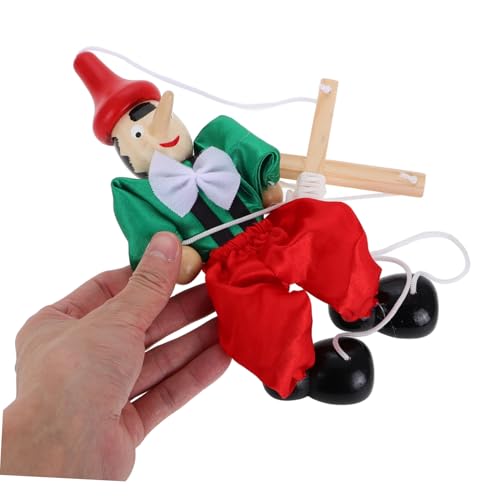 HOMOBABE Marionettenpuppe für Kreative Fadenpuppe aus Holz Interaktives für Fantasievolles Langlebig und Sicher für Drinnen und Draußen Zufällige Farbvarianten HOMOBABE Marionettenpuppe für Kreative Fadenpuppe aus Holz Interaktives für Fantasievolles Langlebig und Sicher für Drinnen und Draußen Zufällige Farbvarianten von HOMOBABE