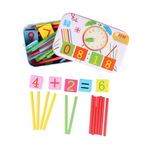 HOMOBABE Mathematik Lernspielzeug für Arithmetik Zählstab Puzzle Box Pädagogisches Zahlenverständnis und Denkfähigkeit Umweltfreundliche Farben für Kindergarten HOMOBABE Mathematik Lernspielzeug für Arithmetik Zählstab Puzzle Box Pädagogisches Zahlenverständnis und Denkfähigkeit Umweltfreundliche Farben für Kindergarten von HOMOBABE