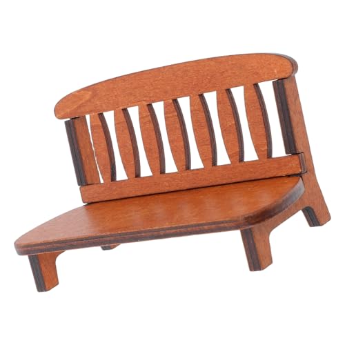 HOMOBABE Mini Holz Sofa Modell Vintage Dekoration Kreative Foto Requisite für Puppenhäuser und Mikrolandschaften Braun HOMOBABE Mini Holz Sofa Modell Vintage Dekoration Kreative Foto Requisite für Puppenhäuser und Mikrolandschaften Braun von HOMOBABE