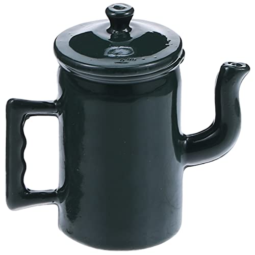 HOMOBABE Mini-Möbelmodell Puppenhaus-Kaffeekannen Puppenhausmöbel Miniaturmodell Einer Kaffeekanne Miniatur-Wassertopf aus Metall mit Deckel Legierung Dark Green HOMOBABE Mini-Möbelmodell Puppenhaus-Kaffeekannen Puppenhausmöbel Miniaturmodell Einer Kaffeekanne Miniatur-Wassertopf aus Metall mit Deckel Legierung Dark Green von HOMOBABE