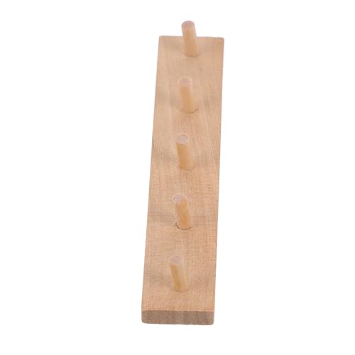 HOMOBABE Miniatur Holz Kleiderhaken für Puppenhaus Wandhaken Dekorative Mini Haken aus Stabilem Holz Einfach zu Montieren für Dollhouse Miniaturen und Kreative Einrichtung HOMOBABE Miniatur Holz Kleiderhaken für Puppenhaus Wandhaken Dekorative Mini Haken aus Stabilem Holz Einfach zu Montieren für Dollhouse Miniaturen und Kreative Einrichtung von HOMOBABE