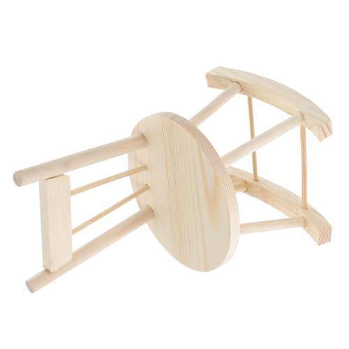 HOMOBABE Miniatur Holzstuhl für Puppenhaus Unvollendeter DIY Esszimmerstuhl aus Holz für Kinderhandwerksprojekte Beige für Kreative Bastelstunden und Rollenspiele HOMOBABE Miniatur Holzstuhl für Puppenhaus Unvollendeter DIY Esszimmerstuhl aus Holz für Kinderhandwerksprojekte Beige für Kreative Bastelstunden und Rollenspiele von HOMOBABE