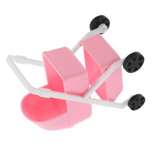 HOMOBABE Miniatur Puppenwagen Realistischer Babywagen für Puppenhaus und Kreatives Rollenspielzeug für Fördert Kreativität und Fantasie HOMOBABE Miniatur Puppenwagen Realistischer Babywagen für Puppenhaus und Kreatives Rollenspielzeug für Fördert Kreativität und Fantasie von HOMOBABE