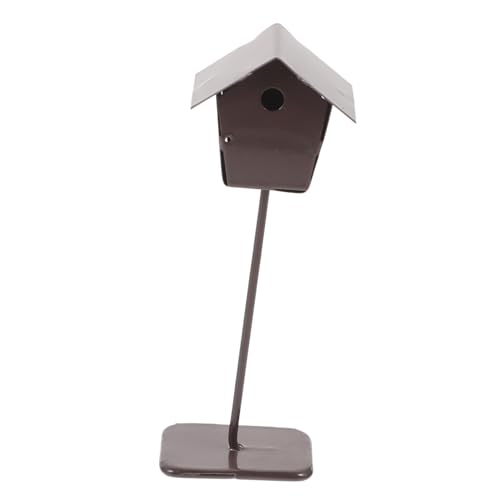 HOMOBABE Miniatur Vogelkäfig Dekoration Puppenhaus Zubehör für Mini Realistische Gestaltung für Charmante für Mikro Landschaftsprojekte Dunkelbraun HOMOBABE Miniatur Vogelkäfig Dekoration Puppenhaus Zubehör für Mini Realistische Gestaltung für Charmante für Mikro Landschaftsprojekte Dunkelbraun von HOMOBABE