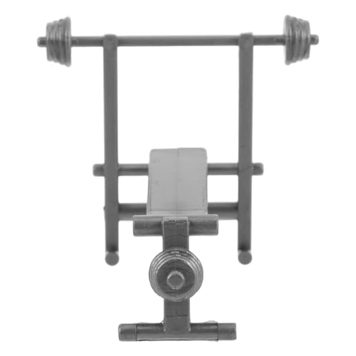 HOMOBABE Miniatur-fitnessstudio-trainingsgeräte-Set Für Puppenhäuser, Mini-langhantel, Hantelbank, Mikro-Szene, Dekoration, Puppenhaus-übungsspielset HOMOBABE Miniatur-fitnessstudio-trainingsgeräte-Set Für Puppenhäuser, Mini-langhantel, Hantelbank, Mikro-Szene, Dekoration, Puppenhaus-übungsspielset von HOMOBABE