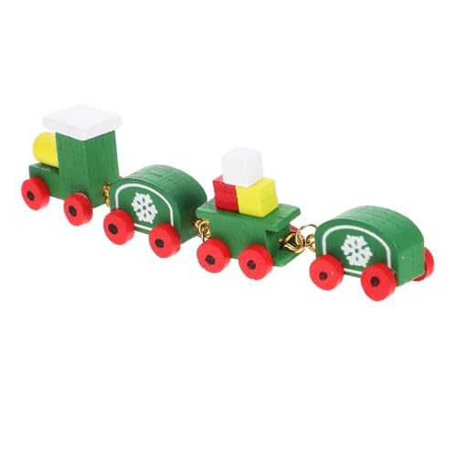 HOMOBABE Miniatur Modell Holz Zug Dekoration Lustige Kleine Miniatur Eisenbahn Für Puppenhaus Weihnachtsdeko Handgefertigtes Holzspielzeug Für Tischornament HOMOBABE Miniatur Modell Holz Zug Dekoration Lustige Kleine Miniatur Eisenbahn Für Puppenhaus Weihnachtsdeko Handgefertigtes Holzspielzeug Für Tischornament von HOMOBABE