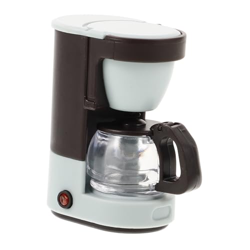 HOMOBABE Modell kaffeemaschine Puppenhaus Miniaturen Dollhouse Decor mini kaffeemaschine mini-kaffeemaschine kaffeeliebhaber Miniatur-Puppenstubenmöbel Miniatur-Zubehör Plastik von HOMOBABE