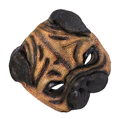 HOMOBABE Mops-maske Kleidung Requisiten Zum Verkleiden Von Hunden Mops-gesichtsabdeckung Anziehmaske Kostüme Maske Chocolate HOMOBABE Mops-maske Kleidung Requisiten Zum Verkleiden Von Hunden Mops-gesichtsabdeckung Anziehmaske Kostüme Maske Chocolate von HOMOBABE