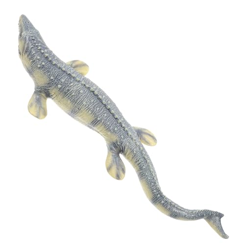 HOMOBABE Mosasaurus Modell Simuliertes Dinosaurier Spielzeugfigur aus Weichem Realistische Tierfigur für Dekoration und Lernspielzeug von HOMOBABE