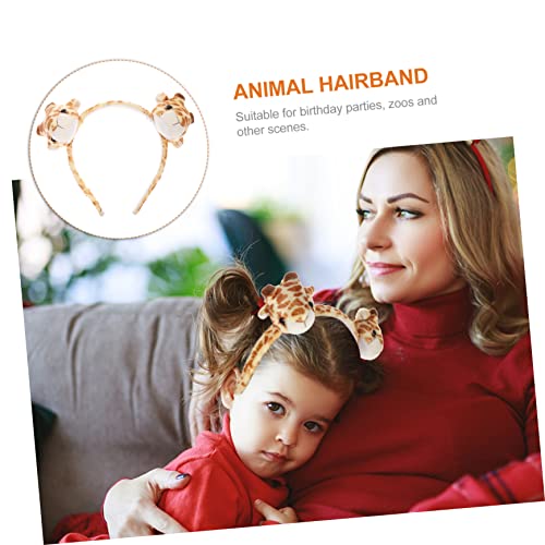 HOMOBABE Niedliches Giraffen Haarreif Plüsch Tierkostüm Zubehör Leichtes Bequemes Cosplay Party Headband für Dschungel und Zoo Mottopartys Fotorequisit für Erwachsene HOMOBABE Niedliches Giraffen Haarreif Plüsch Tierkostüm Zubehör Leichtes Bequemes Cosplay Party Headband für Dschungel und Zoo Mottopartys Fotorequisit für Erwachsene von HOMOBABE