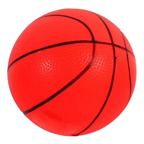 HOMOBABE Outdoor Basketball für Aufblasbarer PVC Basketball Rot für Interaktives Spiel und Training für Garten Strand und Pool Spaß für Familie und Freunde von HOMOBABE