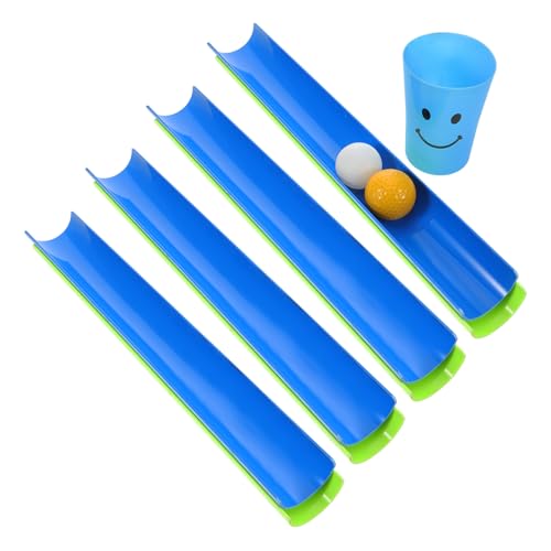 HOMOBABE Pipeline Challenge Spiele für Teambuilding Teile Ball Beutel Tischtennisball Becher Fördert und Balance Training für Outdoor Aktivitäten und Geburtstagsfeiern von HOMOBABE
