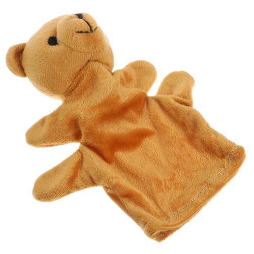 HOMOBABE Plüsch Bären Handpuppe für Interaktives Geschichtenerzählen für Jahre Fördert Kreativität und Eltern Bindung Kompakt und Transportabel von HOMOBABE