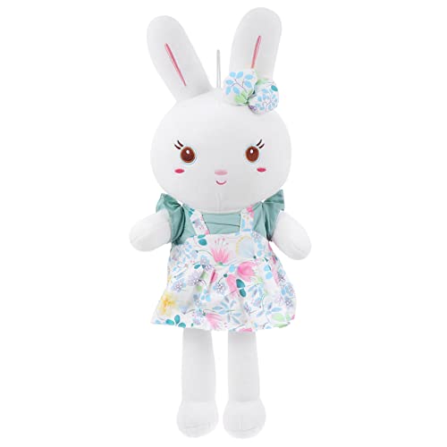 HOMOBABE Plüsch-Kaninchen-Puppe für kinderspielzeug Hasenfigur Stuffed Soft Toys - Spielzeughase Puppenspielzeug Ostern Kaninchen Plüschmaterial Green von HOMOBABE