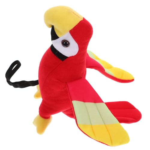 HOMOBABE Plüsch Papagei für Schulter Bunter Stoffvogel für Piratenkostüme und Partyzubehör ca Lebensechte Dekoration für Erwachsene HOMOBABE Plüsch Papagei für Schulter Bunter Stoffvogel für Piratenkostüme und Partyzubehör ca Lebensechte Dekoration für Erwachsene von HOMOBABE