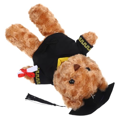HOMOBABE Plüschbär mit Doktorhut Großer Abschlussbär aus Weichem Baumwollmaterial für Festliche Dekoration und zur Graduierung für Schlafzimmer und Wohnzimmer HOMOBABE Plüschbär mit Doktorhut Großer Abschlussbär aus Weichem Baumwollmaterial für Festliche Dekoration und zur Graduierung für Schlafzimmer und Wohnzimmer von HOMOBABE