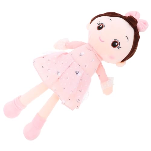 HOMOBABE Plüschspielzeug Mädchenpuppe Süße Stoffdoll für Kuschelkissen Geburtstagsgeschenk Blaues Blumenkleid für Dekoration und Umarmungen HOMOBABE Plüschspielzeug Mädchenpuppe Süße Stoffdoll für Kuschelkissen Geburtstagsgeschenk Blaues Blumenkleid für Dekoration und Umarmungen von HOMOBABE