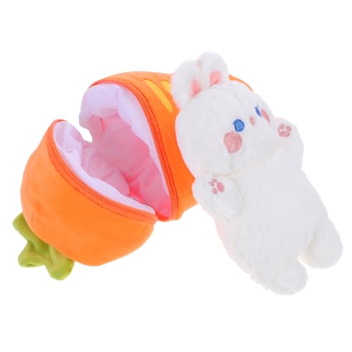 HOMOBABE Plüschtier Bunny kanninchen Carrot Jakobsweg geburtstagsmitgebsl Toy gefüllter Hasenplüsch Kuscheltiere für Jungen Plüschspielzeug Plüsch Stofftier PP Baumwolle von HOMOBABE
