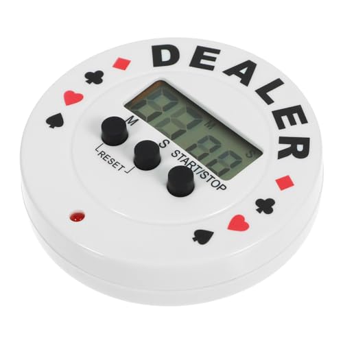 HOMOBABE Poker Countdown Timer Digital Timer für Poker Partys und Brettspiele Wiederverwendbar Kompakt und Einfach zu Bedienen für Familienfeiern und Clubs HOMOBABE Poker Countdown Timer Digital Timer für Poker Partys und Brettspiele Wiederverwendbar Kompakt und Einfach zu Bedienen für Familienfeiern und Clubs von HOMOBABE