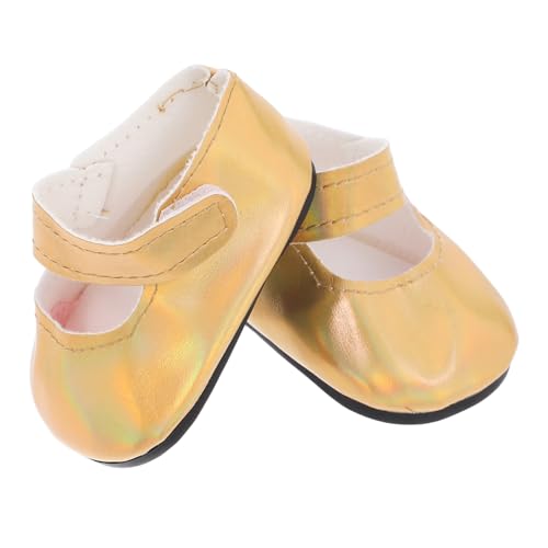 HOMOBABE Puppenschuhe für Puppen Elegante PU Kleiderschuhe Robustes Design Zubehör für Neugeborene Verkleiden HOMOBABE Puppenschuhe für Puppen Elegante PU Kleiderschuhe Robustes Design Zubehör für Neugeborene Verkleiden von HOMOBABE