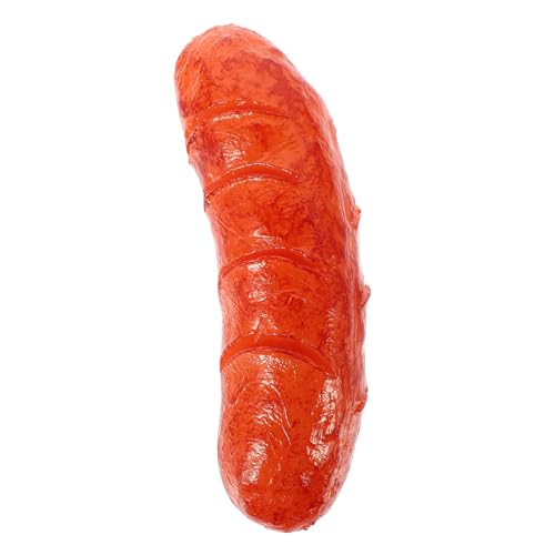 HOMOBABE Realistisches Hot Dog Modell aus PVC Langlebiges Food Display und Foto Requisite für Restaurantdekoration Food Fotografie Party Deko und Lehrzwecke von HOMOBABE