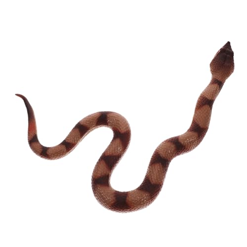 HOMOBABE Realistisches Schlangenspielzeug aus TPR Kleines Fake Snake Prank Toy für Halloween Dekoration Realistische Schlange Figur für Streich und Gartendekor Lebensnahes Schlangenmodell HOMOBABE Realistisches Schlangenspielzeug aus TPR Kleines Fake Snake Prank Toy für Halloween Dekoration Realistische Schlange Figur für Streich und Gartendekor Lebensnahes Schlangenmodell von HOMOBABE