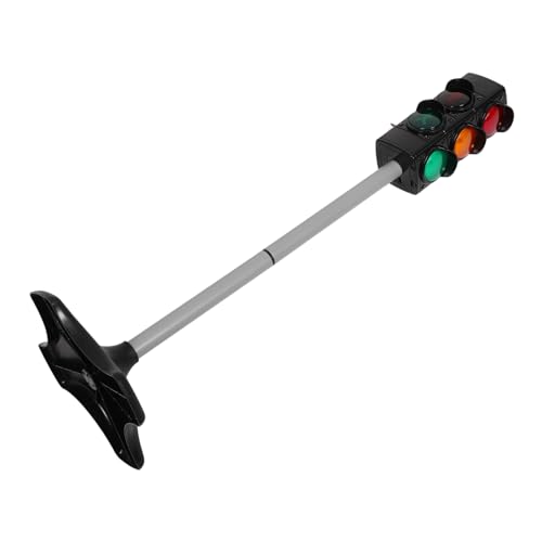 HOMOBABE Realistisches Verkehrsampel für Simulation Eines Sicheren Verkehrssignals für Kreative Rollenspiele und Frühkindliche Bildung ohne Batterien von HOMOBABE