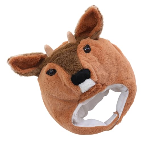 HOMOBABE Roe Deer Form Hut Lustiger Cosplay Hut für Partys Einzigartige Tiermütze Foto für Feste und Anlässe Perfektes für Freunde und Familie HOMOBABE Roe Deer Form Hut Lustiger Cosplay Hut für Partys Einzigartige Tiermütze Foto für Feste und Anlässe Perfektes für Freunde und Familie von HOMOBABE