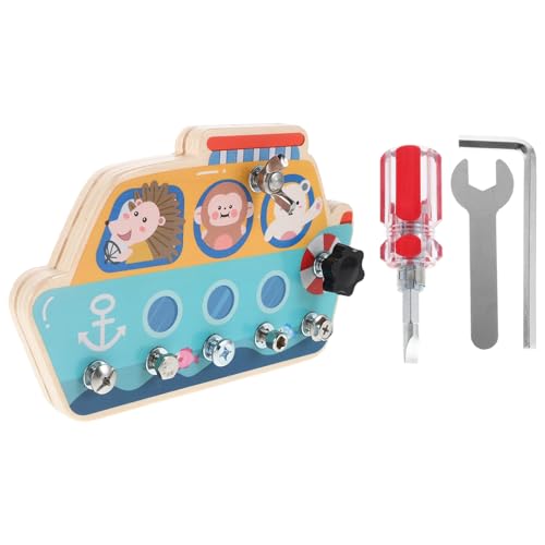 HOMOBABE Schrauben-werkzeugkasten-Set Für Kinder: Bagger-bauspielzeug Mit Schraubendreher, Lernspielzeug Für Kleinkinder, Fördert Kreativität Und Räumliches Vorstellungsvermögen, von HOMOBABE