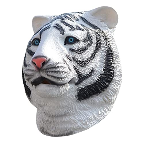 HOMOBABE Simulation Tiger Maske Realistische Tiger Kopfbedeckung für Kostümpartys und Karneval ein Lustiges Accessoire für Erwachsene Einzigartige Tiger Headwear für Auftritte HOMOBABE Simulation Tiger Maske Realistische Tiger Kopfbedeckung für Kostümpartys und Karneval ein Lustiges Accessoire für Erwachsene Einzigartige Tiger Headwear für Auftritte von HOMOBABE
